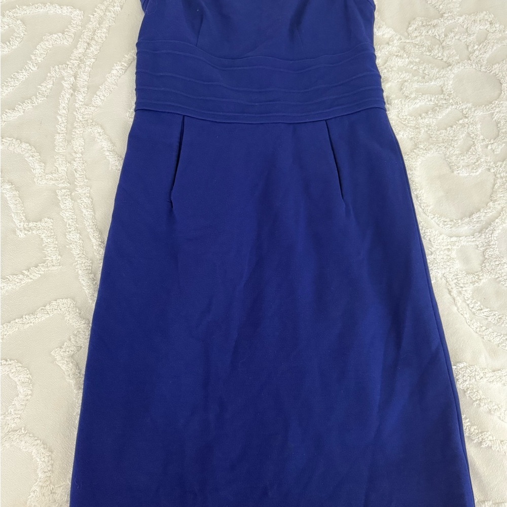Diane Von Furstenberg Sleeveless  Blue Dress